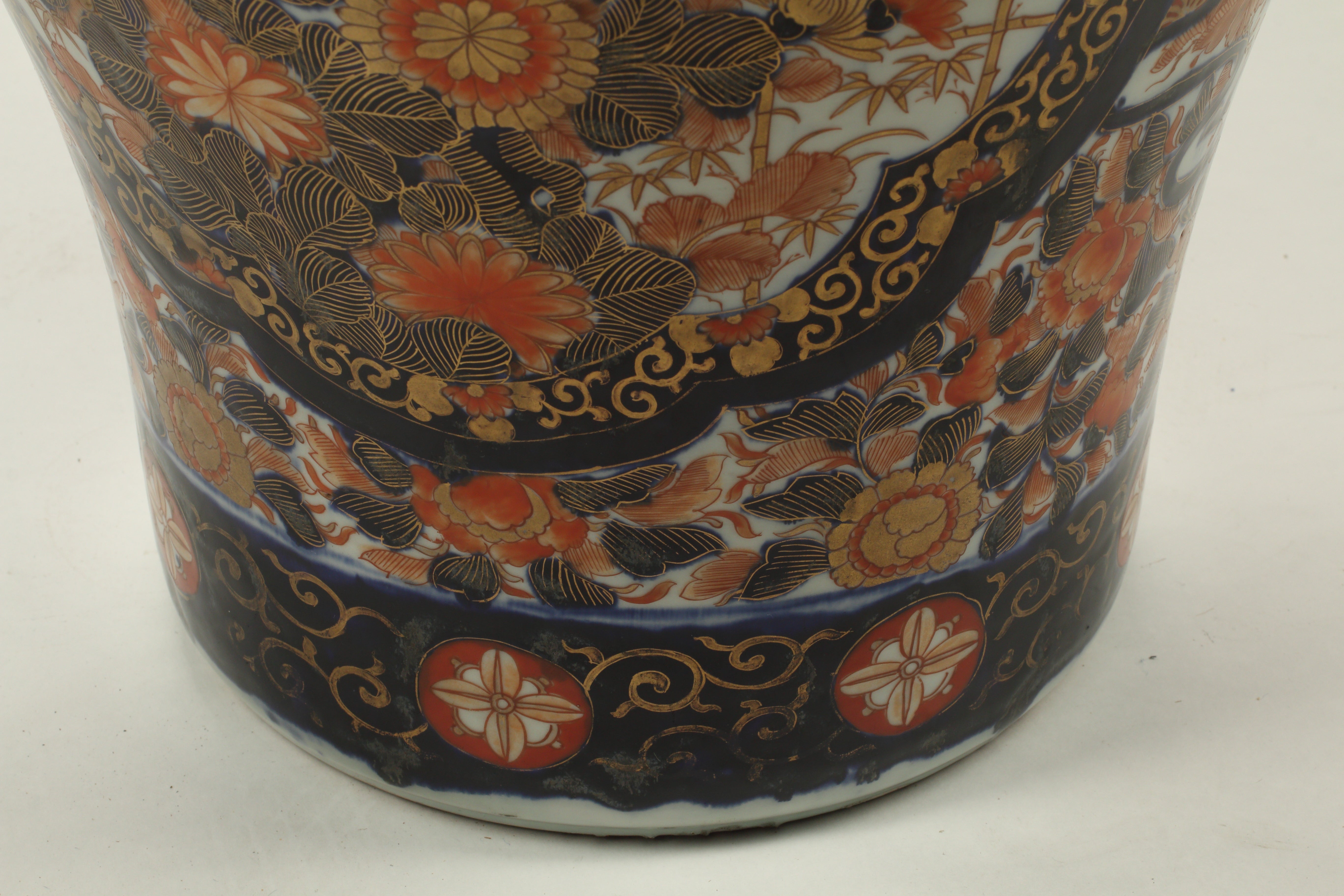 Pair of Meiji Period Imari Vases, 19th Century Japanese