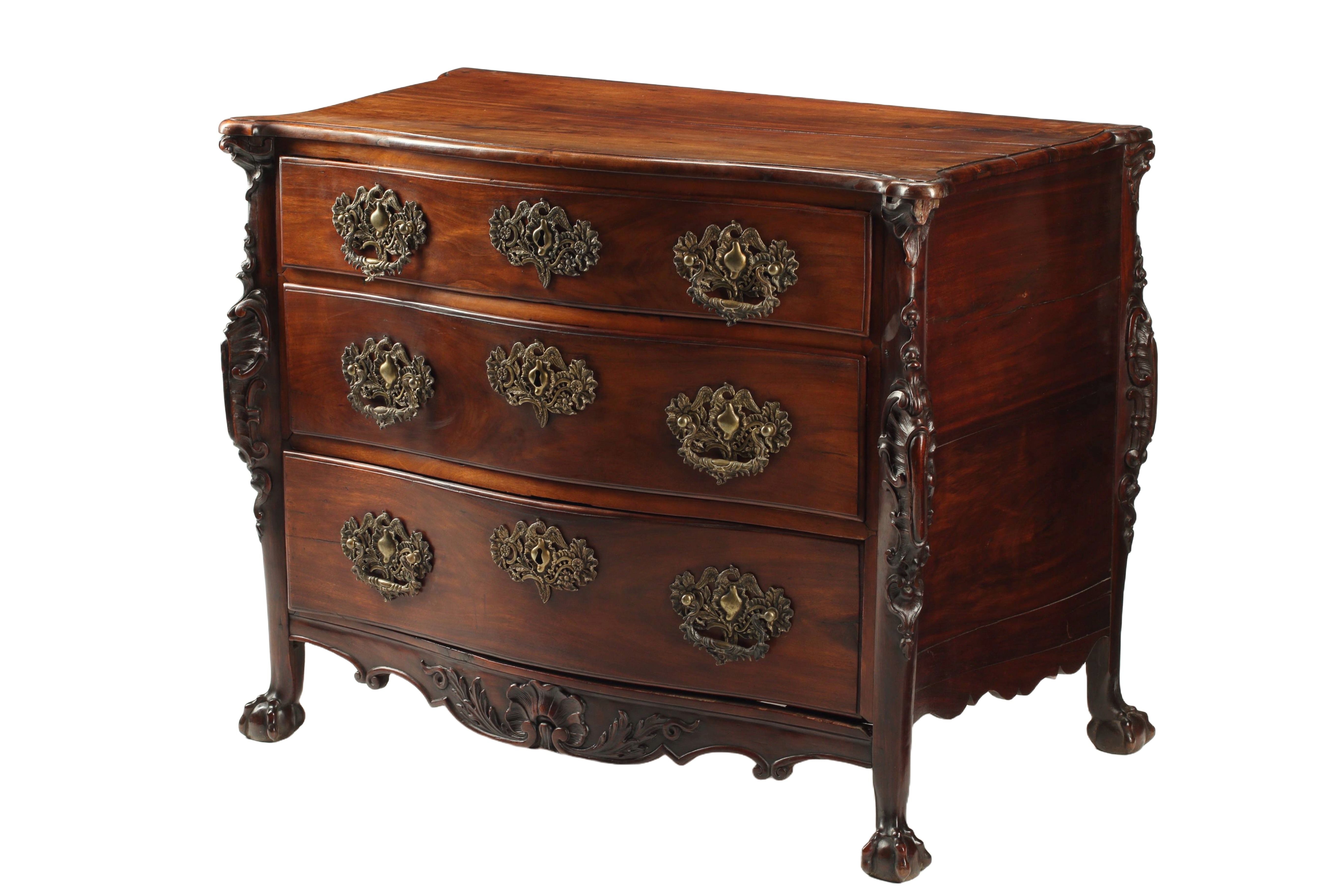 Jacaranda Chest of Drawers, 18th Century Portuguese